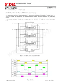 CW020-SD00 Datasheet Pagina 12