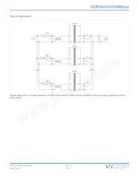 DCM3623T50T0480M00 Datasheet Page 3