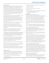 DCM3623T50T0480M00 Datasheet Pagina 19