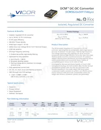 DCM3623T50T17A6M00 Datasheet Cover