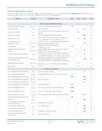 DCM3623T50T17A6M00 Datasheet Page 7