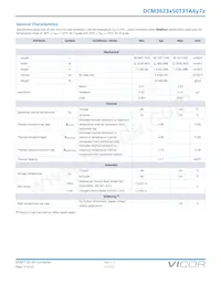 DCM3623T50T31A6T70 Datasheet Page 14