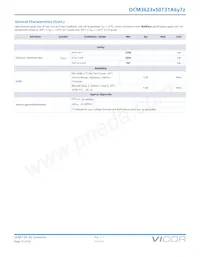 DCM3623T50T31A6T70 Datasheet Page 15