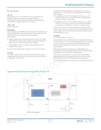 DCM3623T50T31A6T70 Datasheet Page 16