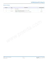 DCM3623T50T31A6T70 Datasheet Pagina 22