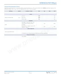 DCM3623T75X1780T00 Datasheet Pagina 16