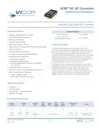 DCM3623T75X2680T00 Datasheet Cover