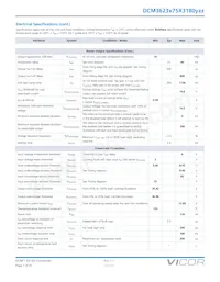 DCM3623T75X3180T00 Datasheet Page 7