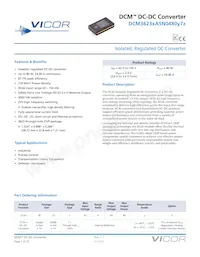 DCM3623TA5N0480M70 Datasheet Cover