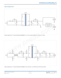 DCM3623TA5N0480M70 Datasheet Pagina 2