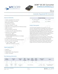 DCM3623TA5N06A2M00 Datasheet Cover