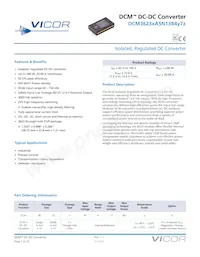 DCM3623TA5N13B4M70 Datasheet Cover