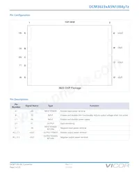 DCM3623TA5N13B4M70 Datasheet Page 3