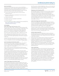 DCM3623TA5N13B4M70 Datasheet Pagina 18