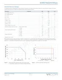 DCM3714BD2H31E0C05 Datasheet Page 4