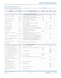 DCM3714BD2H31E0C05 Datasheet Pagina 6