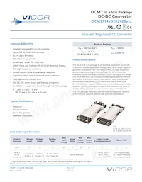 DCM3714VD2K26E0M01 Datasheet Cover