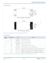 DCM3714VD2K26E0M01 Datasheet Pagina 3