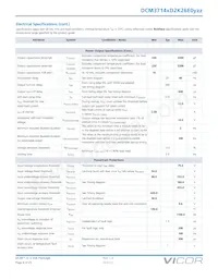 DCM3714VD2K26E0M01 데이터 시트 페이지 6