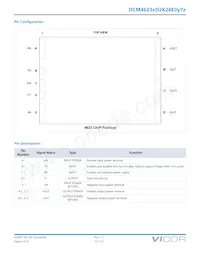 DCM4623TD2K26E0M70 데이터 시트 페이지 3