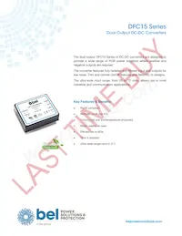 DFC15U48D15G Datasheet Cover