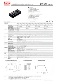DKE10C-15 Datasheet Cover