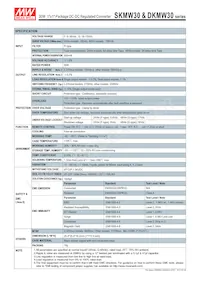 DKMW30F-12 Datasheet Pagina 3