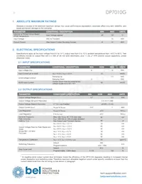 DP7010G Datasheet Page 2