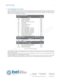 DP7010G Datasheet Page 9