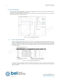 DP7010G Datasheet Pagina 10