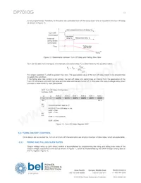 DP7010G Datasheet Pagina 13