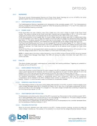 DP7010G Datasheet Pagina 18