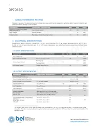 DP7015G-R100 Datasheet Page 2