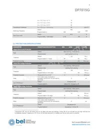 DP7015G-R100 Datasheet Pagina 3