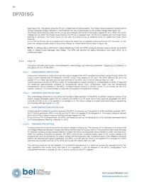 DP7015G-R100 Datasheet Pagina 20