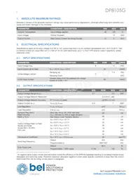 DP8105G-T100數據表 頁面 2