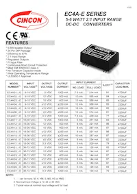 EC4A26M-E Datasheet Cover