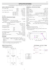 EC5BW-48D15T Datasheet Page 2