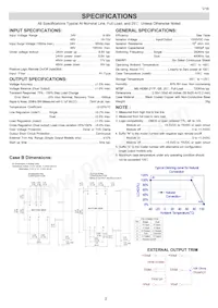 EC7BW-48D15NS Datasheet Page 2