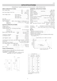 EC8AW-48S33 Datasheet Page 2
