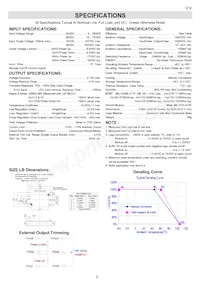 ECLB60W-24S15N Datasheet Pagina 2