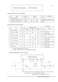 EHD-RD3362A Datasheet Page 3