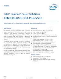 EM2030L01QI Datasheet Cover