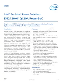 EM2120H01QI Datasheet Cover