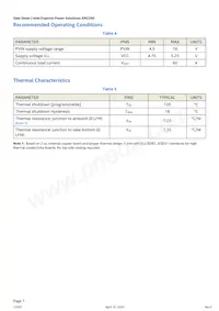 EM2260P01QI Datasheet Page 7