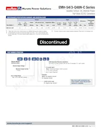 EMH-54/3-Q48N-C Datasheet Pagina 2