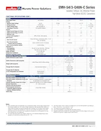 EMH-54/3-Q48N-C Datasheet Pagina 4