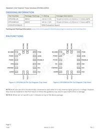 EP5358LUA Datasheet Page 2