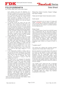 FGLD12SR6040PA Datasheet Pagina 12