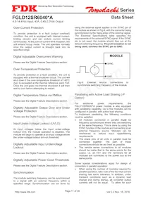 FGLS12SR6040PA Datasheet Page 11